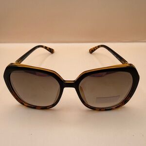 Laundry By Shelli Segal Tortoise and Black Sunglasses